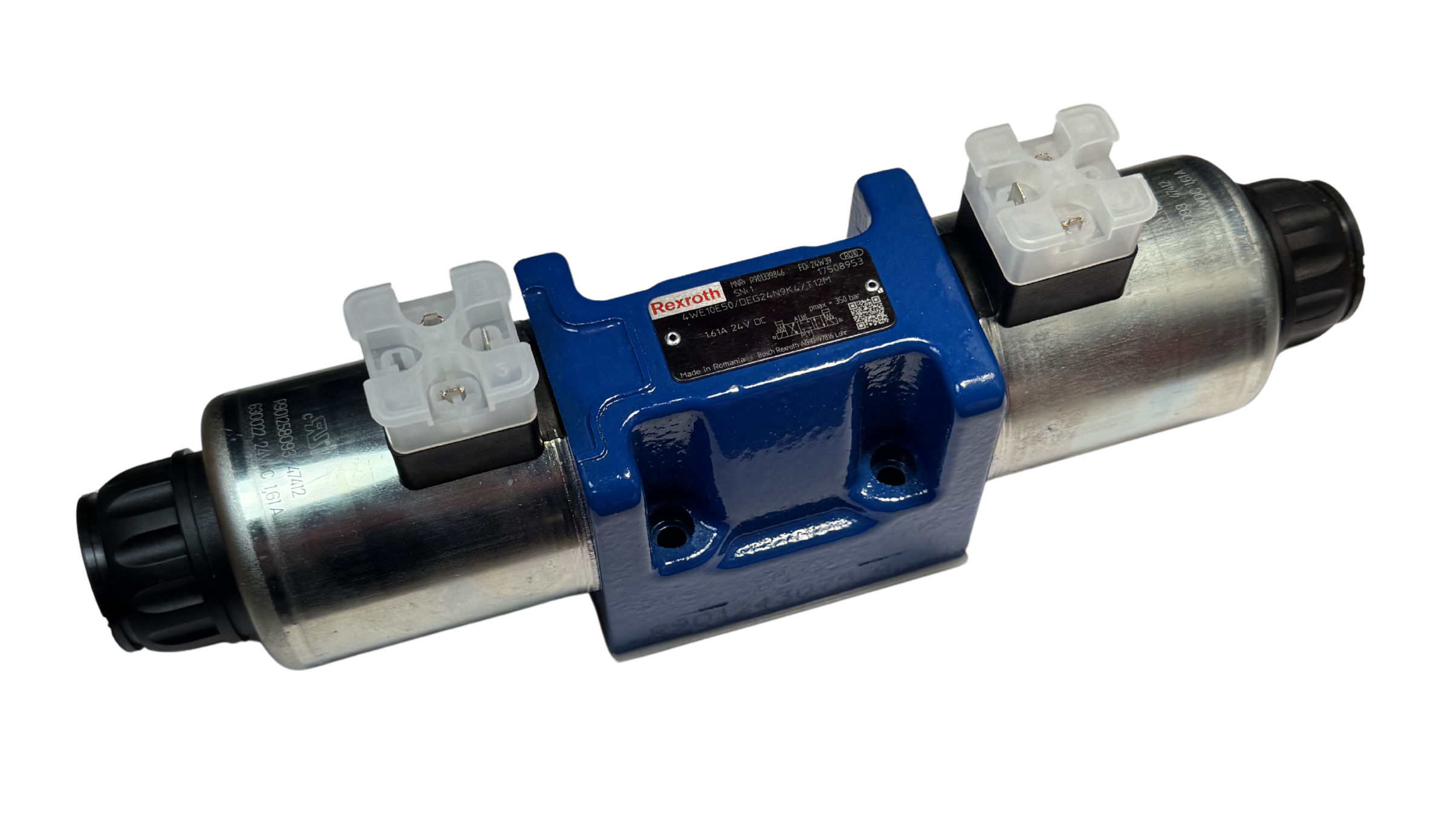 Bosch Rexroth R901339846 válvula direccional de corredera, modelo 4WE10E5X/DEG24N9K4/T12M 4WE10E5X/DEG24N9K4/T12M (imagen 1)