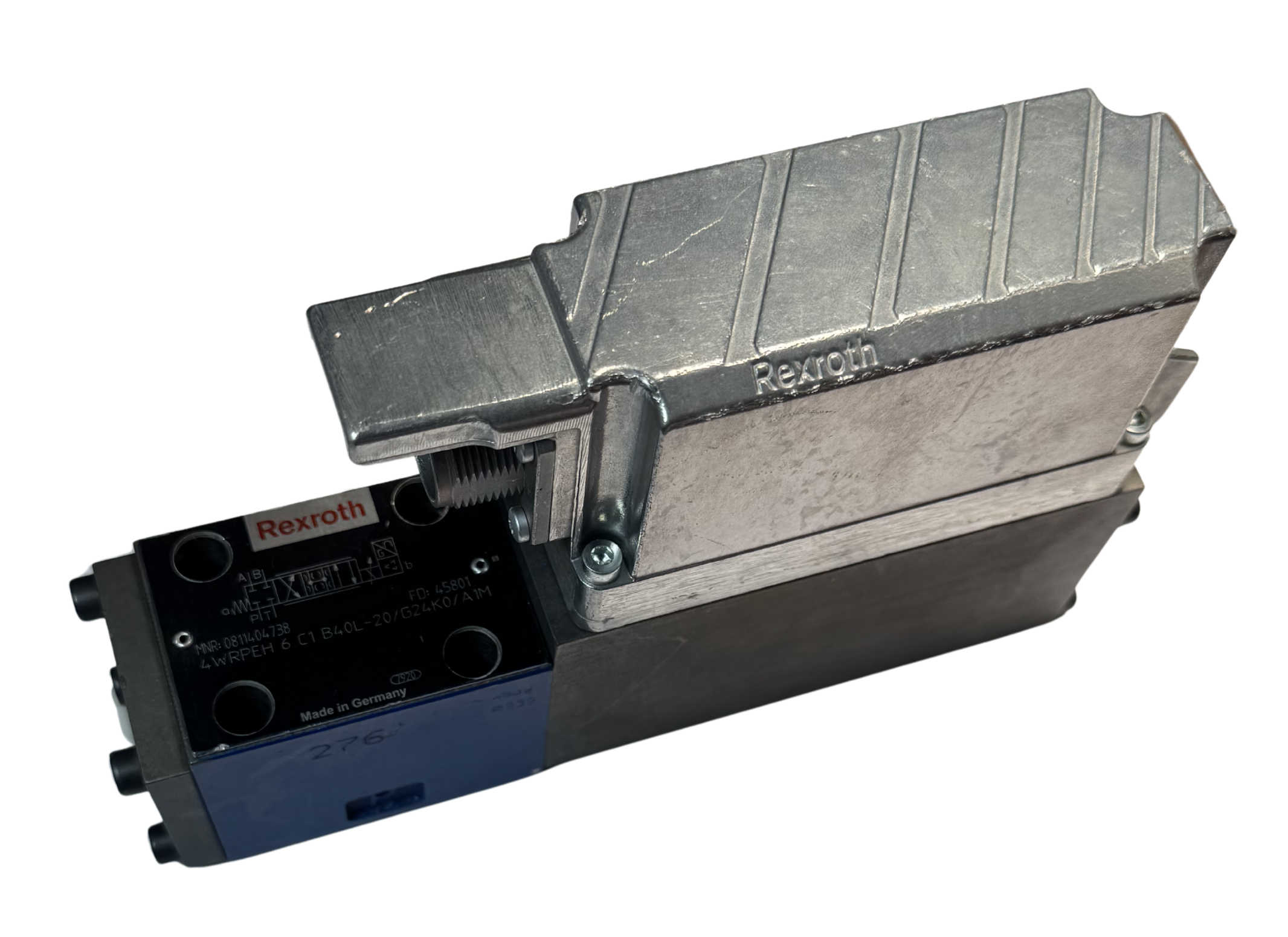 Bosch Rexroth 0811404738 válvula direccional proporcional, modelo 4WRPEH 6 C1 B40L-2X/G24K0/A1M 4WRPEH 6 C1 B40L-2X/G24K0/A1M (imagen 1)