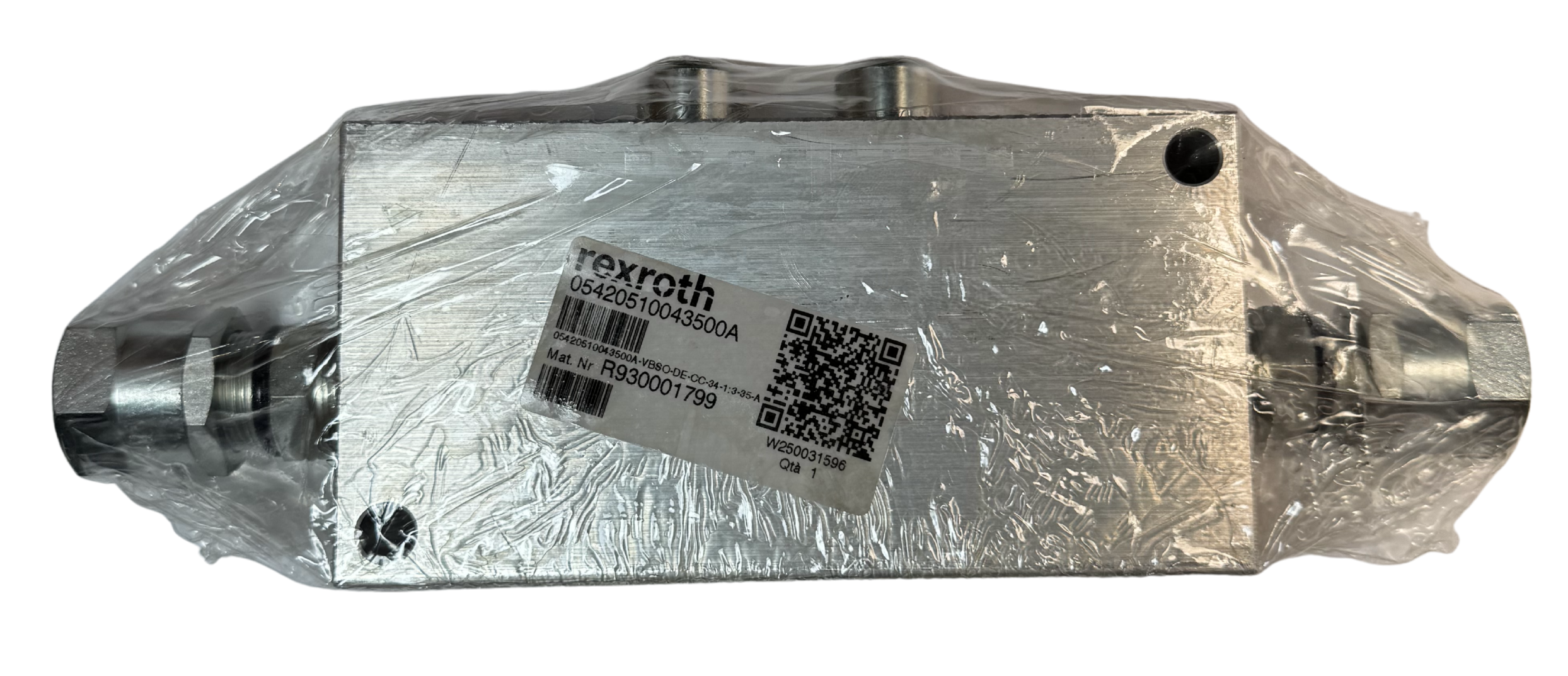 Bosch Rexroth R930001799 – overcenter valve (counterbalance valve), model 05420510043500A-VBSO-DE-CC-34-1:3-35-A 05420510043500A-VBSO-DE-CC-34-1:3-35-A (image 1)